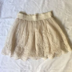 Embroidered Boho Skirt